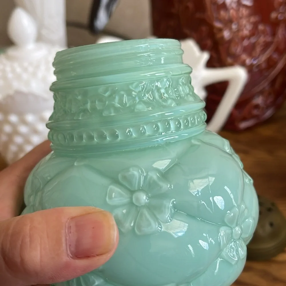 Antique blue glass - Picture 7 of 11